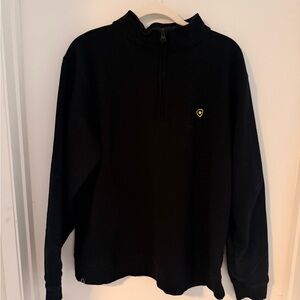 n:PHILANTHROPY Black Zip-Up Sweater